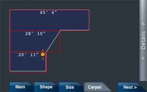 Carpet Estimate iPhone
