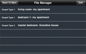 Carpet Estimate iPhone